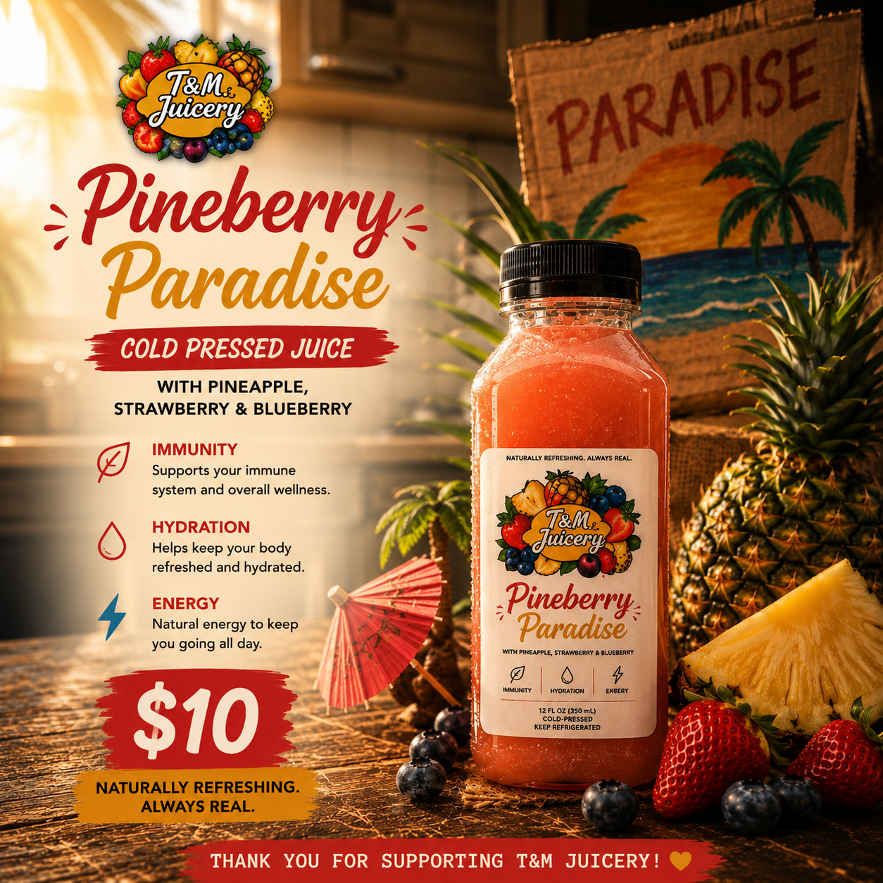 Pineberry Paradise